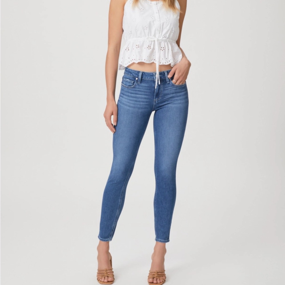 Paige Verdugo Cropped Skinny jeans